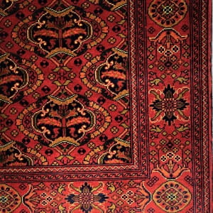 Rug# 25223, Ersari Turkaman , very fine wool, c.2010, Afghanistansize 194z128 cm, (4)