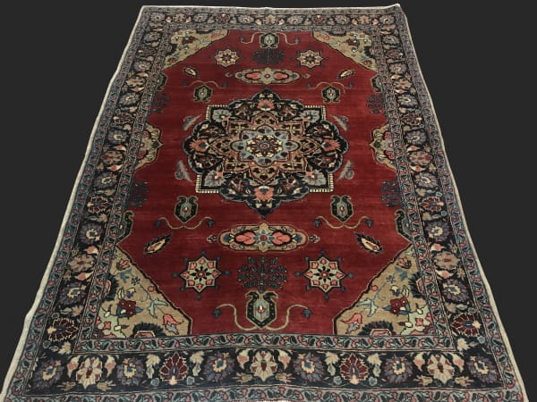 Antique Persian Tabriz 182x135cm