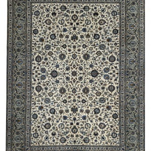 Rug# 10142, Oversized Darbar-Kashan , circa 1960, immaculate condition, fine wool pile, all over floral design, Pahlavi era, 450,000 KPSQM, Persia, size 445x323 cm (2)