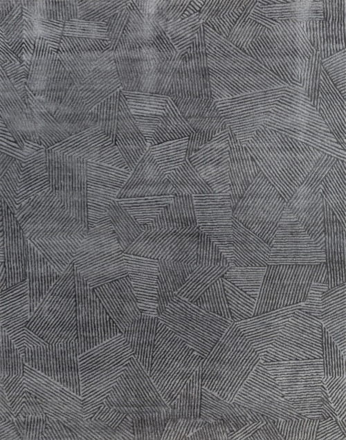 Rug# 31180, Jaipur designer rug, Abstract modern with 100% Hand spun NZ wool pile size 300x250 cm ESK-1505NickelBlack Olive (1)