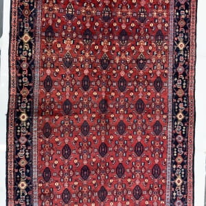 Rug# 10044, trible Seneh, circa 1950, Kurdistan, Takpood weave, Persia, size 400x120 cm (4)