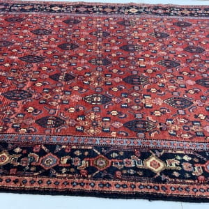 Rug# 10044, trible Seneh, circa 1950, Kurdistan, Takpood weave, Persia, size 400x120 cm (5)