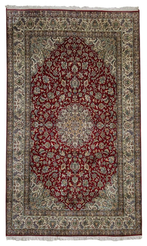 Kashmir Silk Rug 190x124cm
