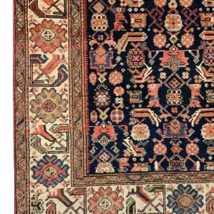 Rug# 10371, Antique Azari-Hashtrood, restored, circa 1920, rare & colectable , Persia, size 183x123 cm (4)