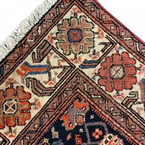 Rug# 10371, Antique Azari-Hashtrood, restored, circa 1920, rare & colectable , Persia, size 183x123 cm (6)