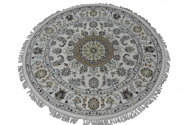 Amritsar Nain Round-Rug 128x125cm