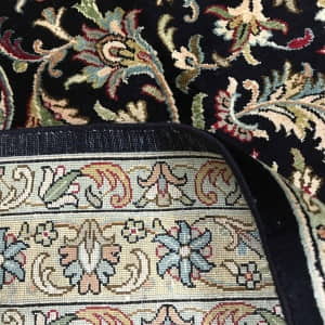 #23790 Suerfine pure silk on silk Kashmir, 1m knots per sq.m , size 378x278 cm RRP $50,000 , Special $18000 (4)
