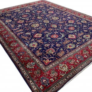 Rug# 10264, Tabriz , circa 1950, Safavid all over floral design, wool pile, 350,000 KPSQM, Persia,, size 394x297 cm (3)