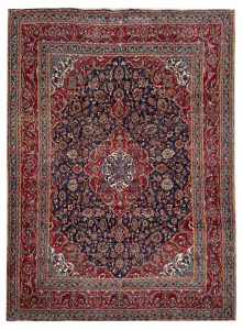 Hand-knotted Persian Kashan 377x296cm