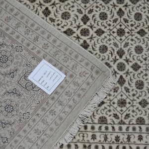 Rug# 31092, New weave Jaipur carpet in all over Herati or Mahi design, fine NZ wool & silk inlay, 400,000 asymmetrical knots, size 302x206 cm (2)