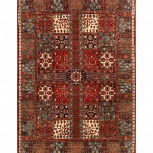 Rug# 20397, Afghan Turkaman weave Vegetabke dye hall runner, 19th century Farahan design, size 213x156 cm (4)