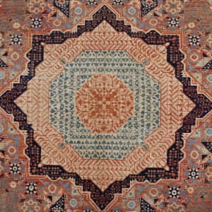 Rug# 26428, Afghan Turkaman weave Mamluk, Vegetable dye Revial of a 15th century Mamluk design, size 355x270 cm (4)