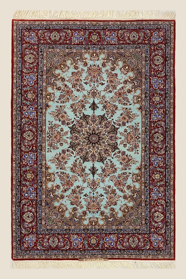 Superfine Isfehan Carpet 224x150cm
