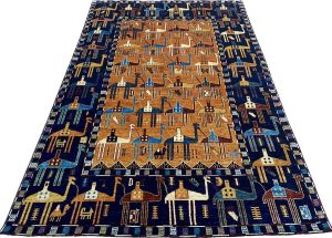 Afghan Turkaman weave 271x181cm