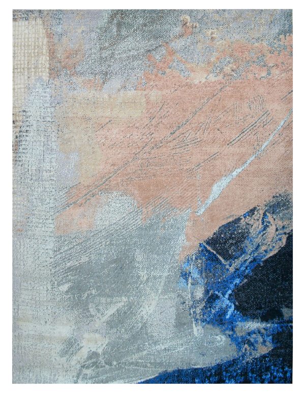 Abstract designer rug 367x275cm