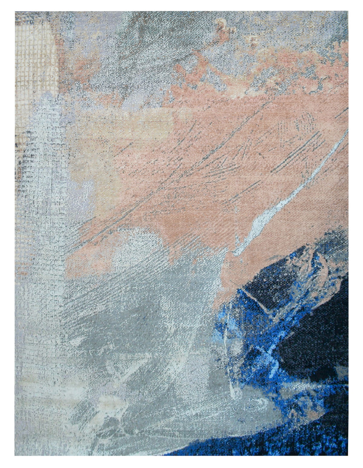 Abstract designer rug 367x275cm