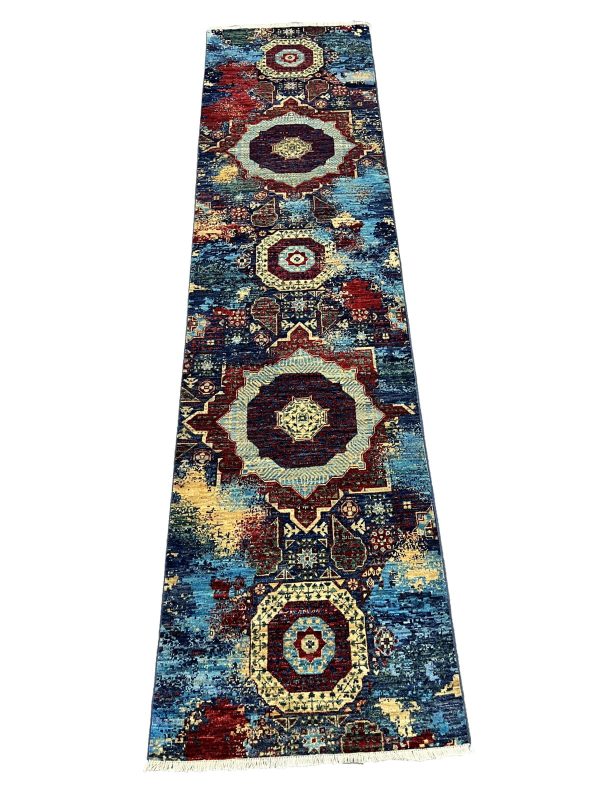 Afghan Turkaman weave 296x74cm