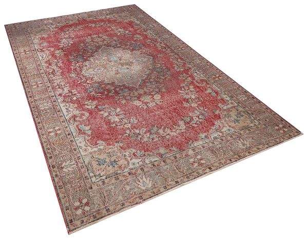 Overdyed vintage rug 296x172cm