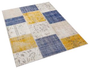 Vintage fragments modern-rug 150x110cm