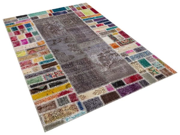 Vintage patchwork rug 240x170cm