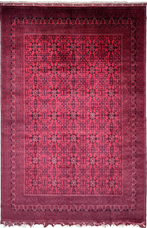 Hand-knotted Ersari weave Turkaman 396x303cm