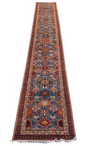 Afghan Turkaman Caucasian-inspired 588x89cm